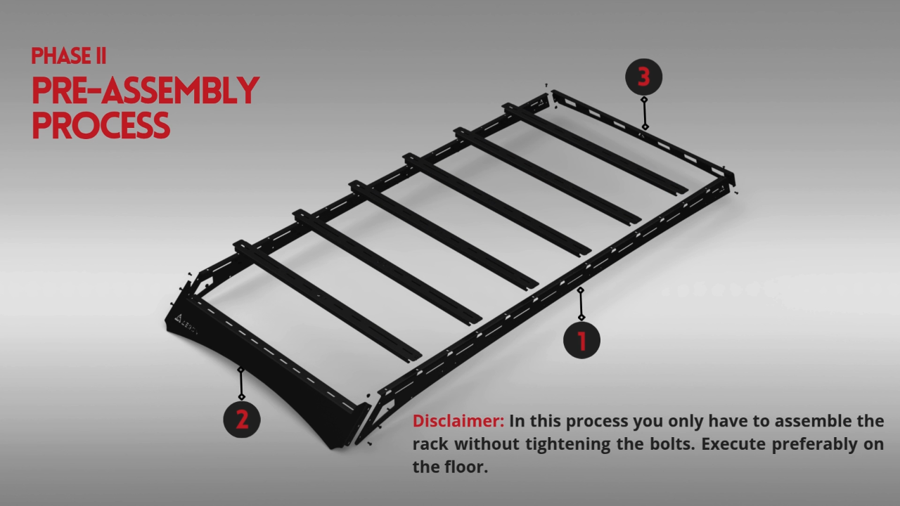 Sequoia 1st Gen Roof Rack Install video