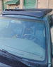 Low-profile 3rd Gen 4Runner roof rack featuring a front deflector with integrated 40 inch LED light bar mounts.