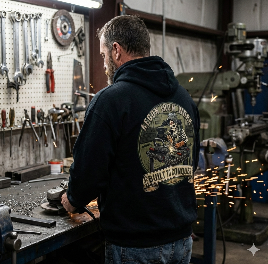 AEGON 'Til Death Hoodie | Built to Conquer Workwear