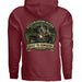 AEGON 'Til Death Welding Hoodie - ANTIQUE CHERRY RED - BACK
