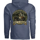 AEGON 'Til Death Welding Hoodie - Heather Sport Dark Navy - BACK