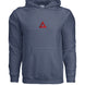 AEGON 'Til Death Welding Hoodie - Heather Sport Dark Navy - FRONT