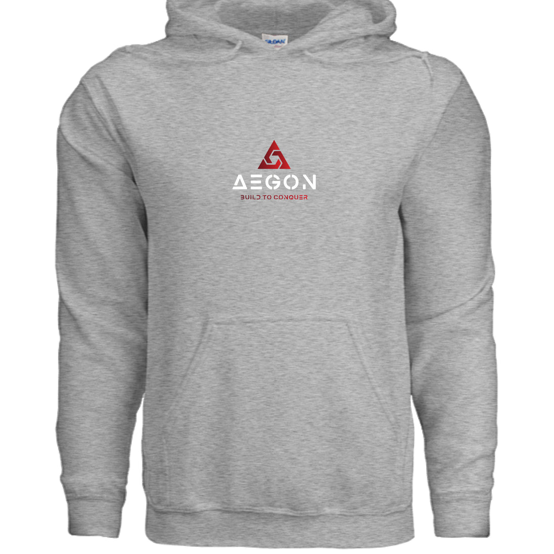 AEGON Warning Label Overlanding Hoodie - SPORT GREY - FRONT