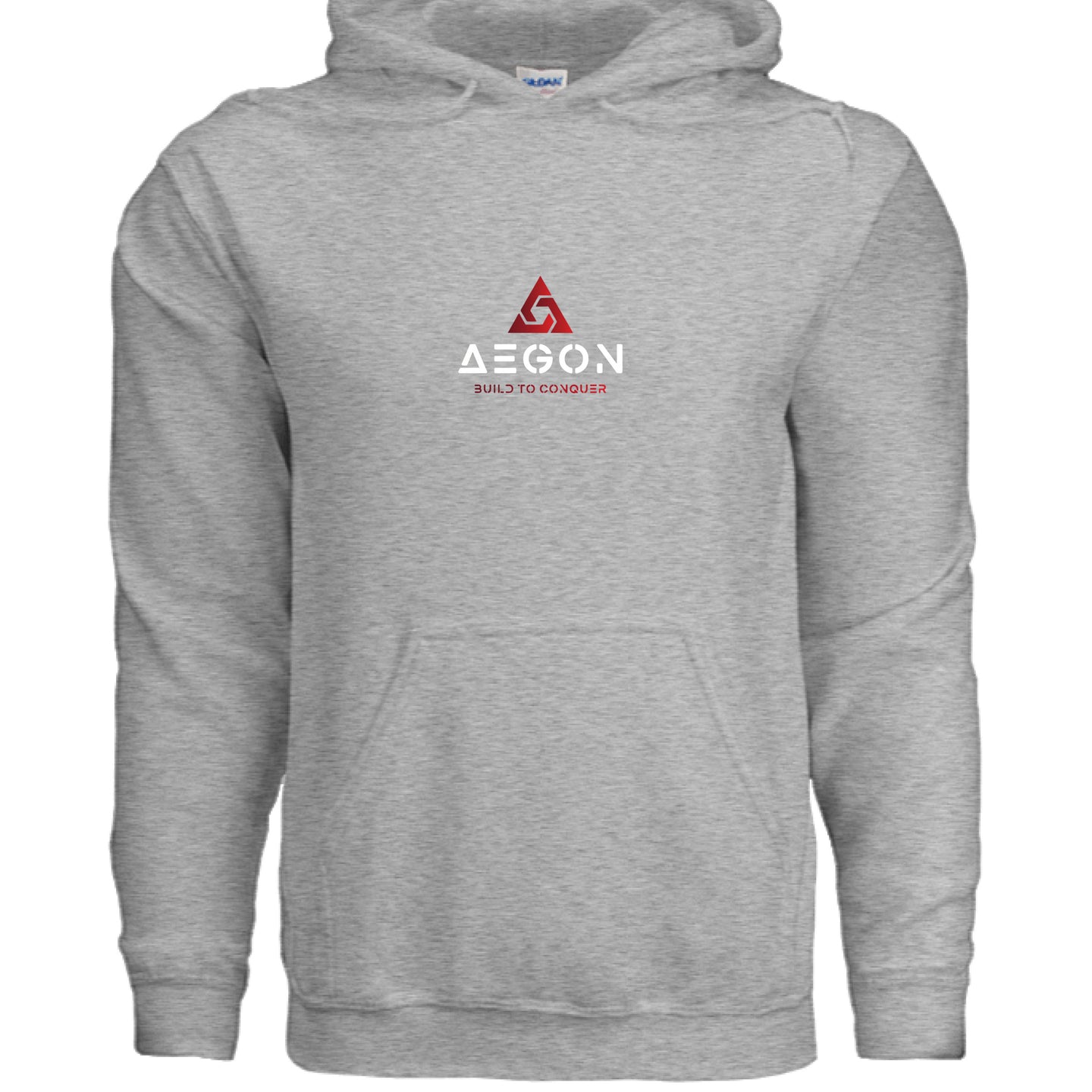 AEGON Warning Label Overlanding Hoodie - SPORT GREY - FRONT