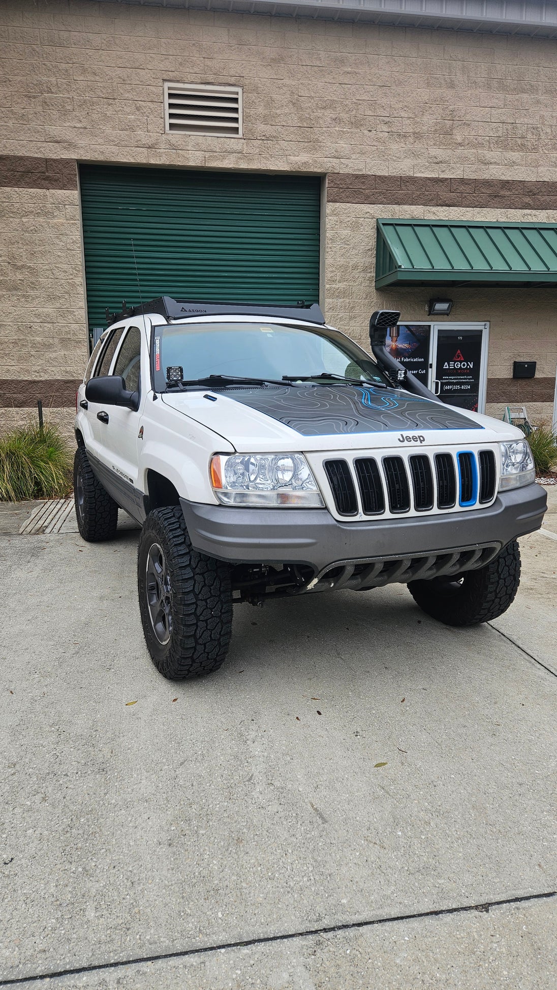 Jeep Grand Cherokee - Aegon Steel Roof Rack - WJ / WG - 1999-2004