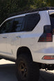 Lexus GX460 - AEGON Steel Exterior Molle Panel - 2nd Gen - 2010-2023 back view