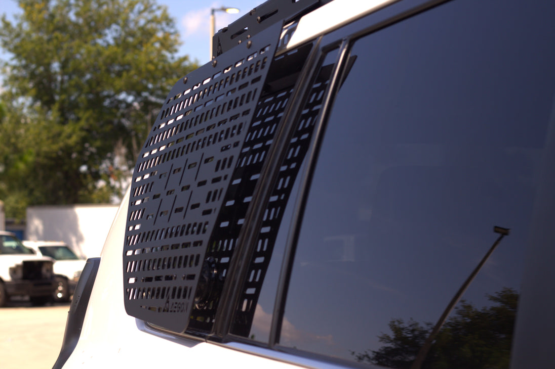 Lexus GX460 - AEGON Steel Exterior Molle Panel - 2nd Gen - 2010-2023 detail vew