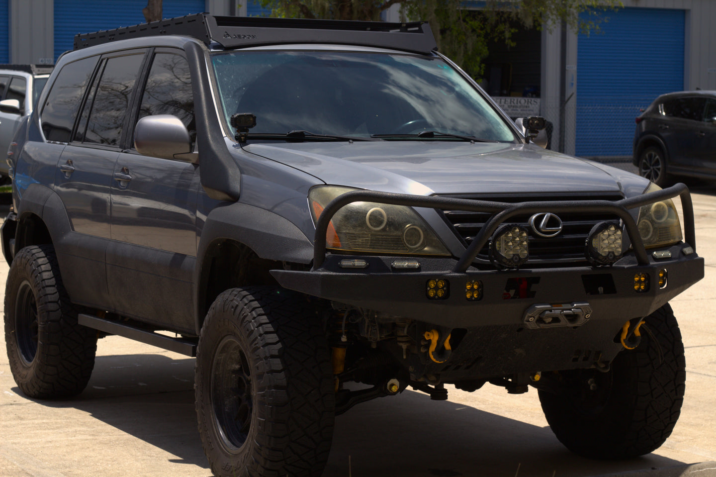 Lexus GX470 - AEGON Steel Roof Rack - 1st Gen - 2003-2009