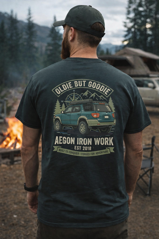 Oldie But Goodie Overlanding Tee | Vintage SUV Shirt | AEGON