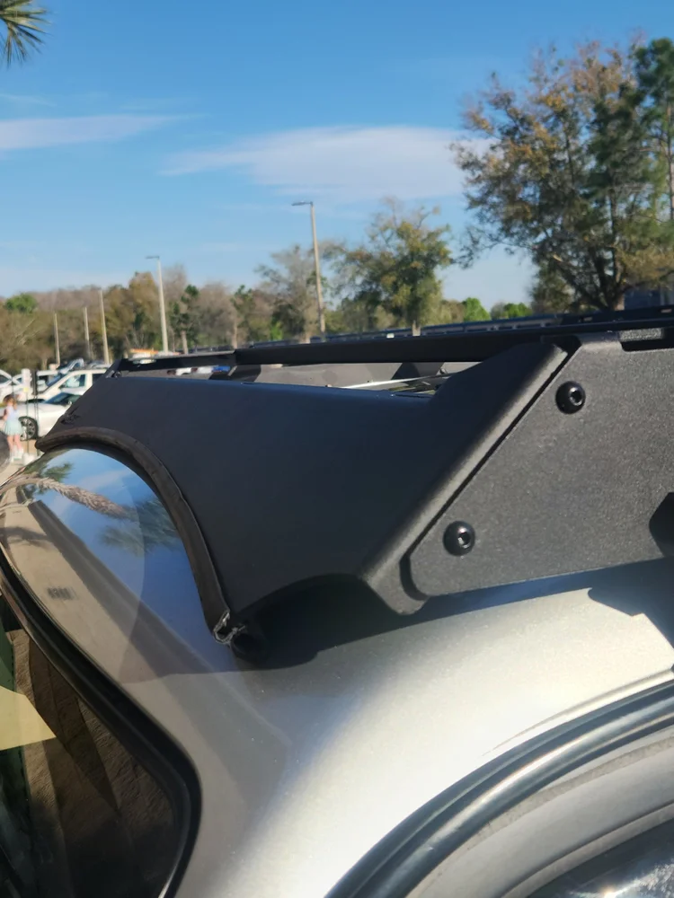 Toyota Land Cruiser Prado 90 Series - AEGON Aluminum Roof Rack - 2nd Gen - 1996-2002 detail view