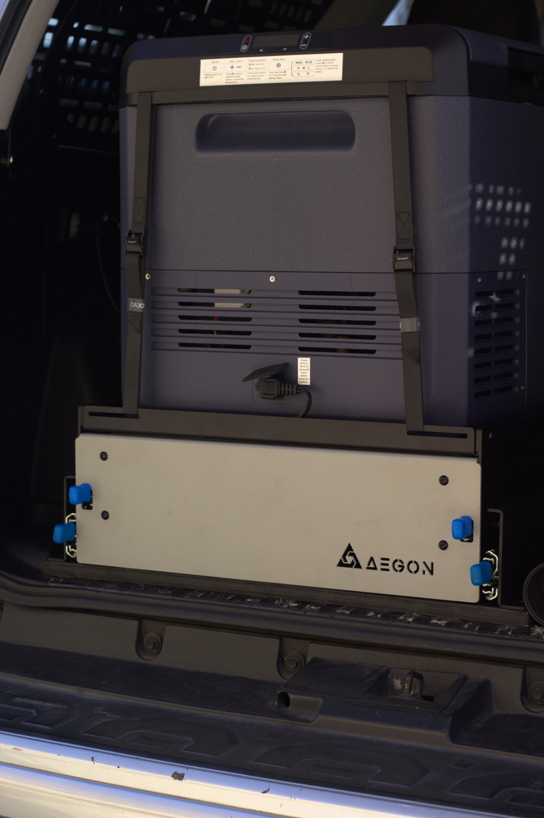 AEGON Sliding Fridge Drawer & Workstation in car view