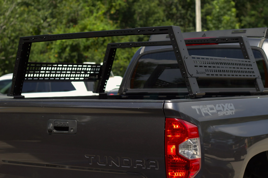 Truck bed Rack on a Toyota Tundra truck