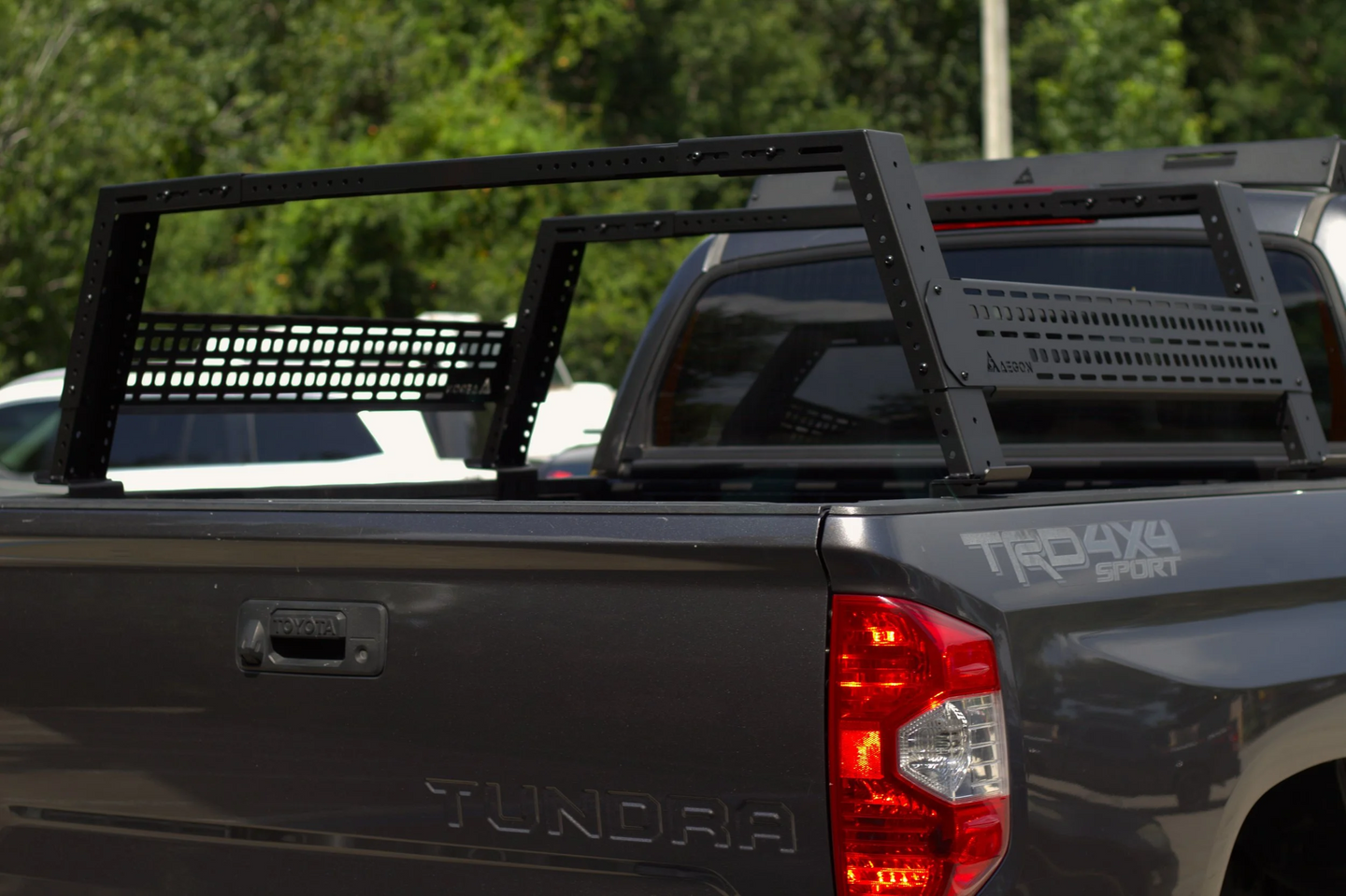 Truck bed Rack on a Toyota Tundra truck