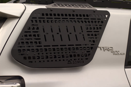 Toyota 4Runner - AEGON Steel Window Molle Panel - 5tg Gen - 2010-2024 detail view