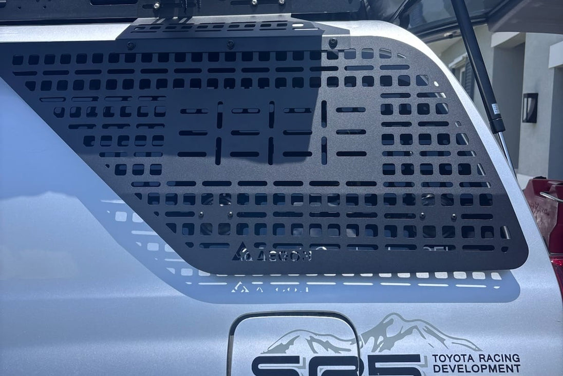 Toyota 4Runner - Rear Window Molle Panel - 4th gen side view
