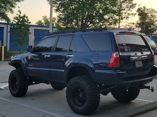 Toyota 4Runner - Aegon Steel Roof Rack - 4th Gen - 2003-2009 side view
