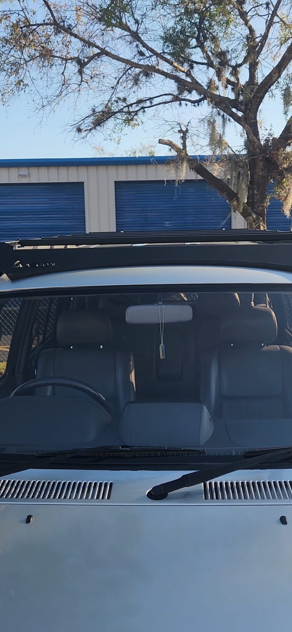 Toyota Land Cruiser Prado 90 Series - AEGON Steel Roof Rack - 2nd Gen - 1996-2002 deatil view