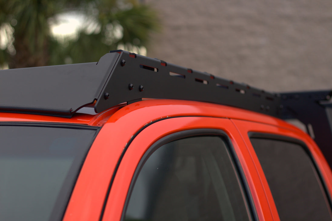 Toyota Tacoma - Aegon Steel Roof Rack - 2nd Gen - 2005–2015 - CrewMax detail