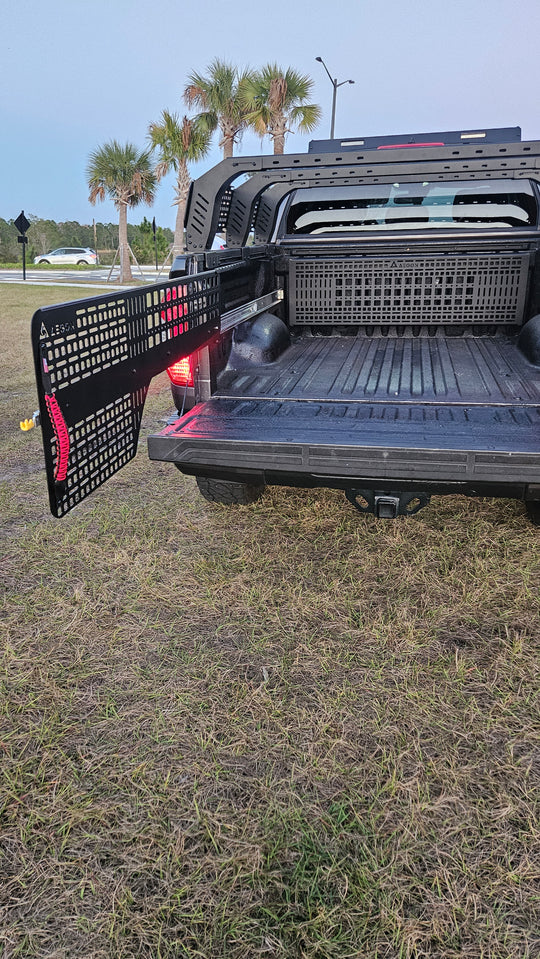 Toyota Tundra - AEGON Pull Out Bed Molle Panel - 2007 - 2021 - CrewMax