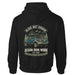 Vintage SUV Overlanding Hoodie - BLACK - BACK