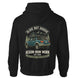 Vintage SUV Overlanding Hoodie - BLACK - BACK