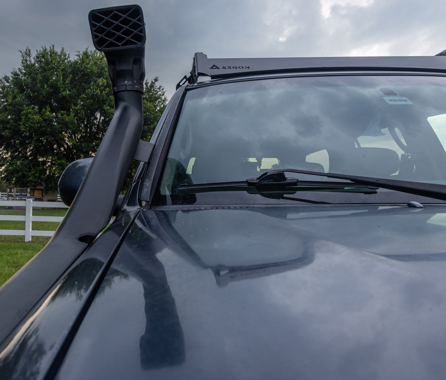 American-made Aegon steel roof rack for Toyota Sequoia, built to withstand tough off-road conditions with a 900 lb dynamic load rating.