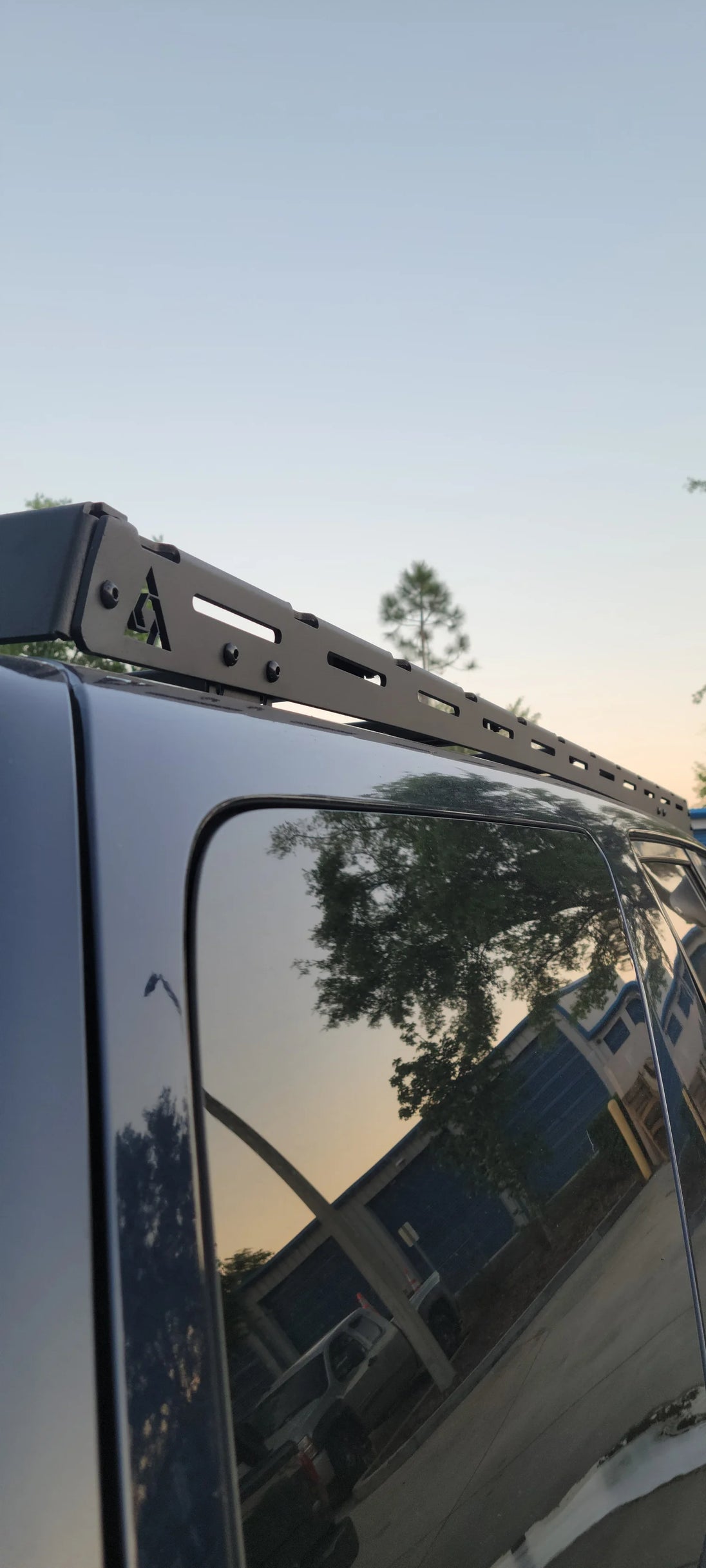 Precision CNC laser-cut aluminum roof rack for 4th Gen 4Runner, built for extreme off-road use.
