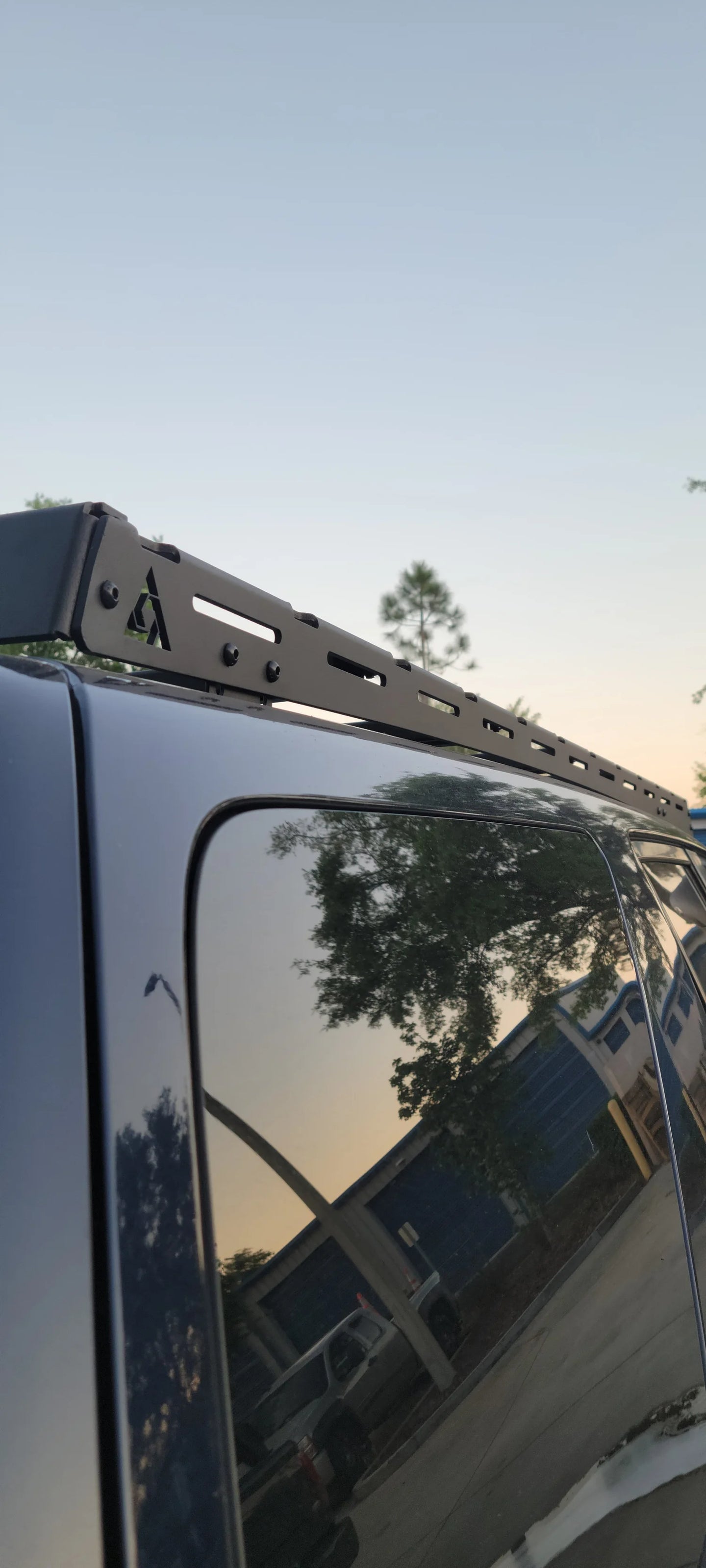 Precision CNC laser-cut aluminum roof rack for 4th Gen 4Runner, built for extreme off-road use.