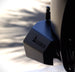 Close-up of the AEGON logo engraved on the corner of the FJ Cruiser steel rear bumper