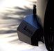 Close-up of the AEGON logo engraved on the corner of the FJ Cruiser steel rear bumper