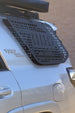 Sleek low-profile Molle panel design for Toyota 4Runner that maintains rear visibility while adding storage.