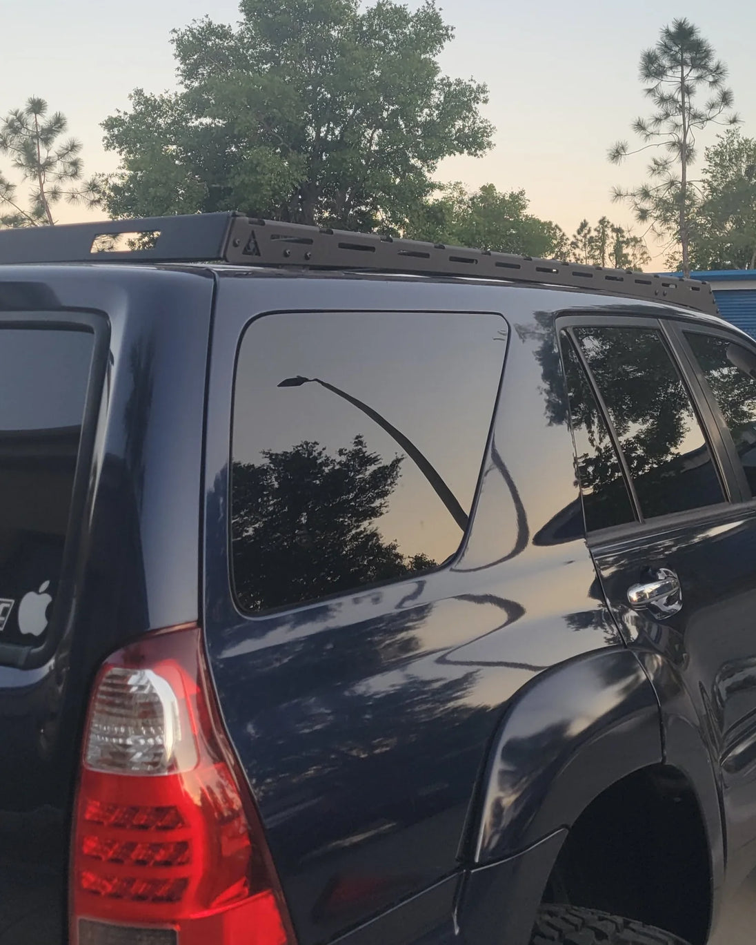 No-drill bolt-on steel roof rack for Toyota 4Runner 4th Gen, precision-engineered for easy mounting.