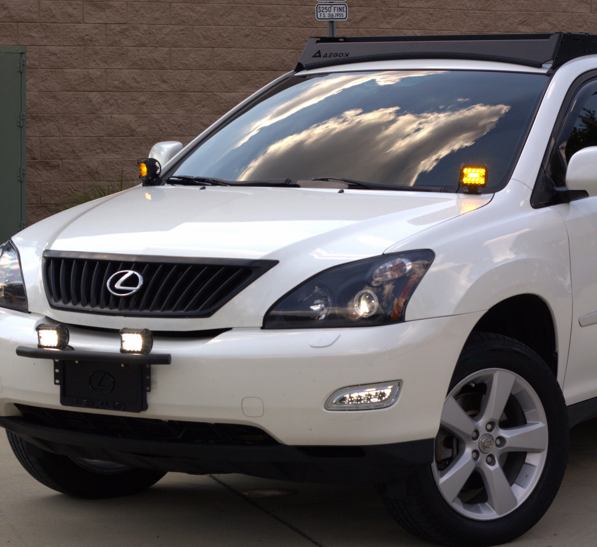 Lexus Rx 350 Rack Lexus RX350 Aluminum Roof Rack 2008 2nd Gen | AEGON