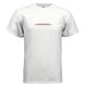 Off-road lifestyle apparel featuring the Aegon Ironwork technical blueprint t-shirt at a trail campsite. - WHITE - FRONT