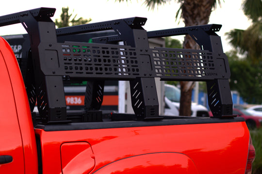 Precision laser-cut aluminum panels on the AEGON rack for perfect fitment and strength.