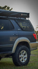Tactical cargo organizer for Toyota Sequoia overlanding builds, designed to mount Molle pouches and off-road accessories.