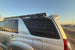 Interior aluminum Molle panel for 4th Gen Toyota 4Runner (2003-2009) rear window cargo storage.