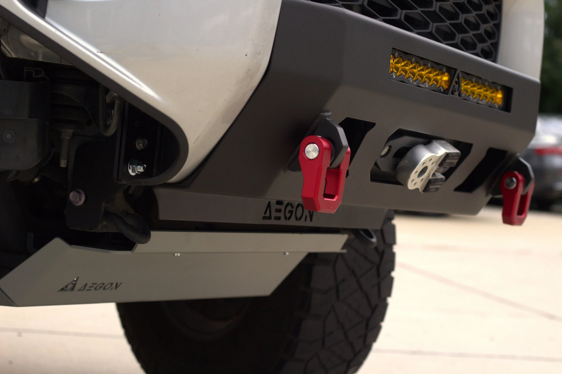 Front end trail protection bumper designed specifically for the Toyota 4Runner platform.