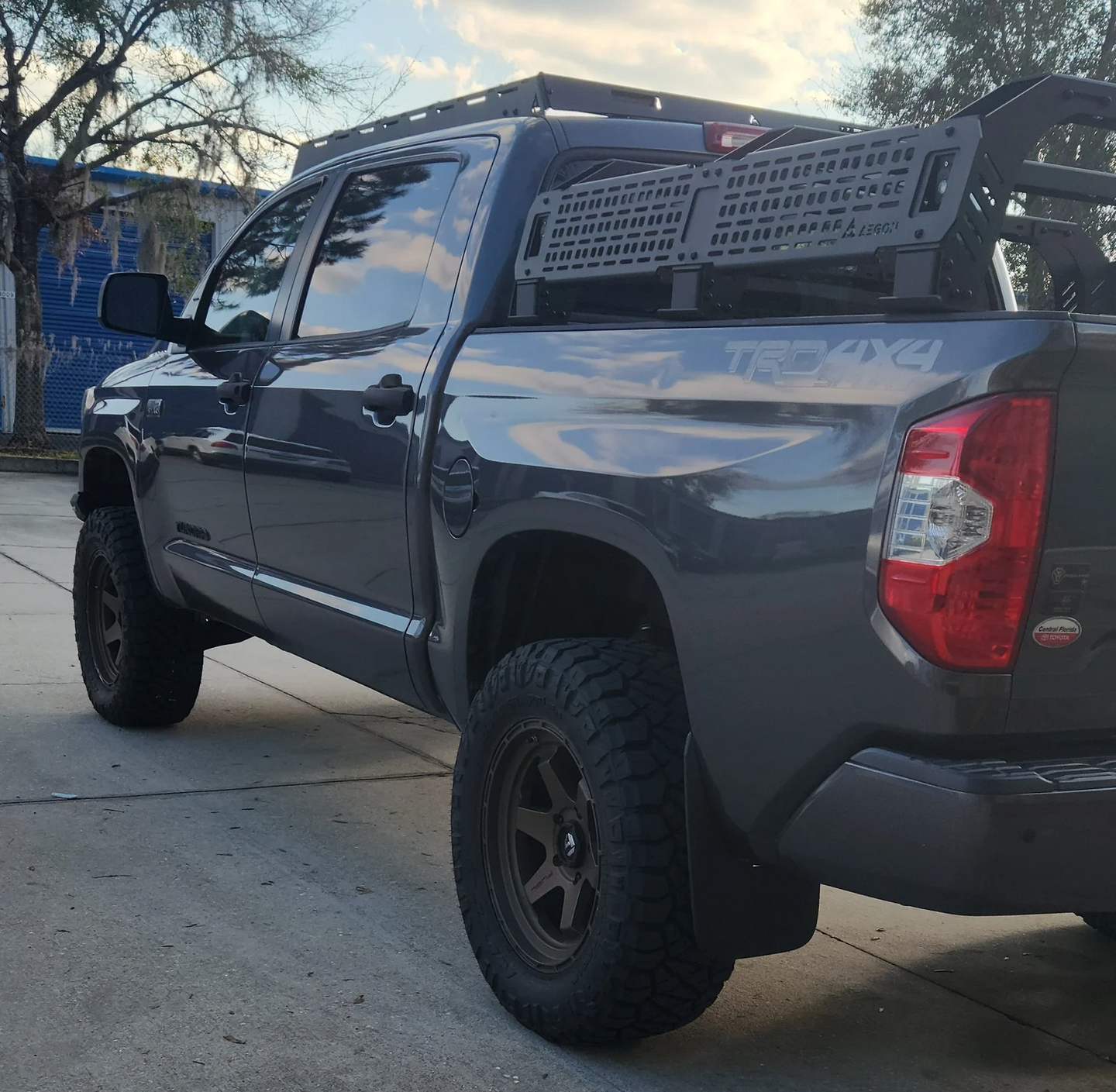 Universal fit pickup bed rack compatible with full-size and mid-size trucks, precision laser-cut for perfect fitment.